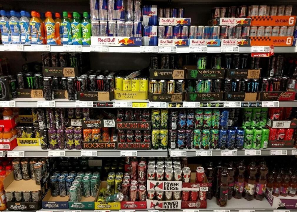 Energy drinks explode